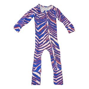 Buffalo Bills Full Zip Onesie 9-12m
